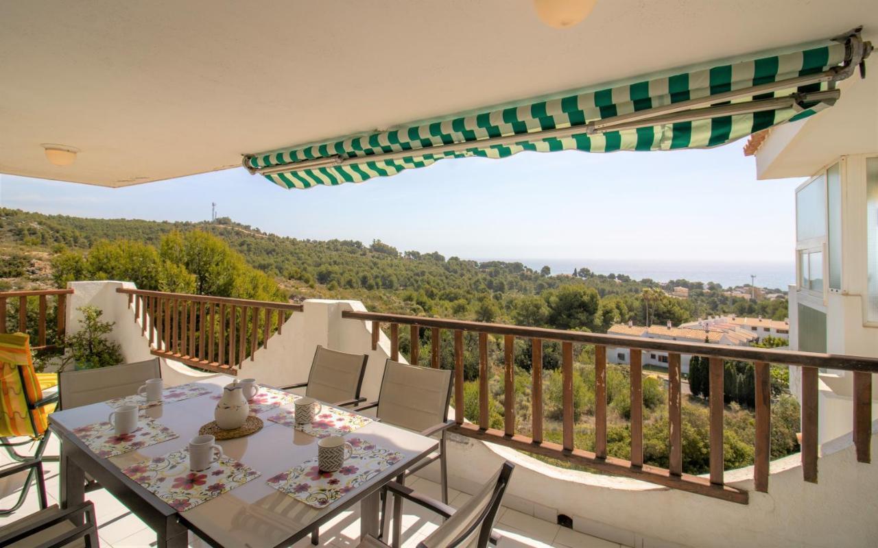 TERRAZA CON VISTAS ESPECTACULARES Las Haciendas ALBERT VILLAS Alcoceber Exterior foto