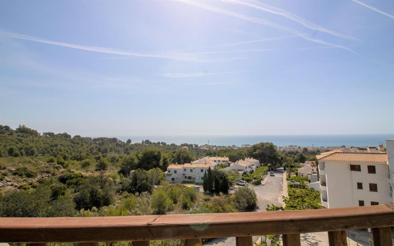 TERRAZA CON VISTAS ESPECTACULARES Las Haciendas ALBERT VILLAS Alcoceber Exterior foto