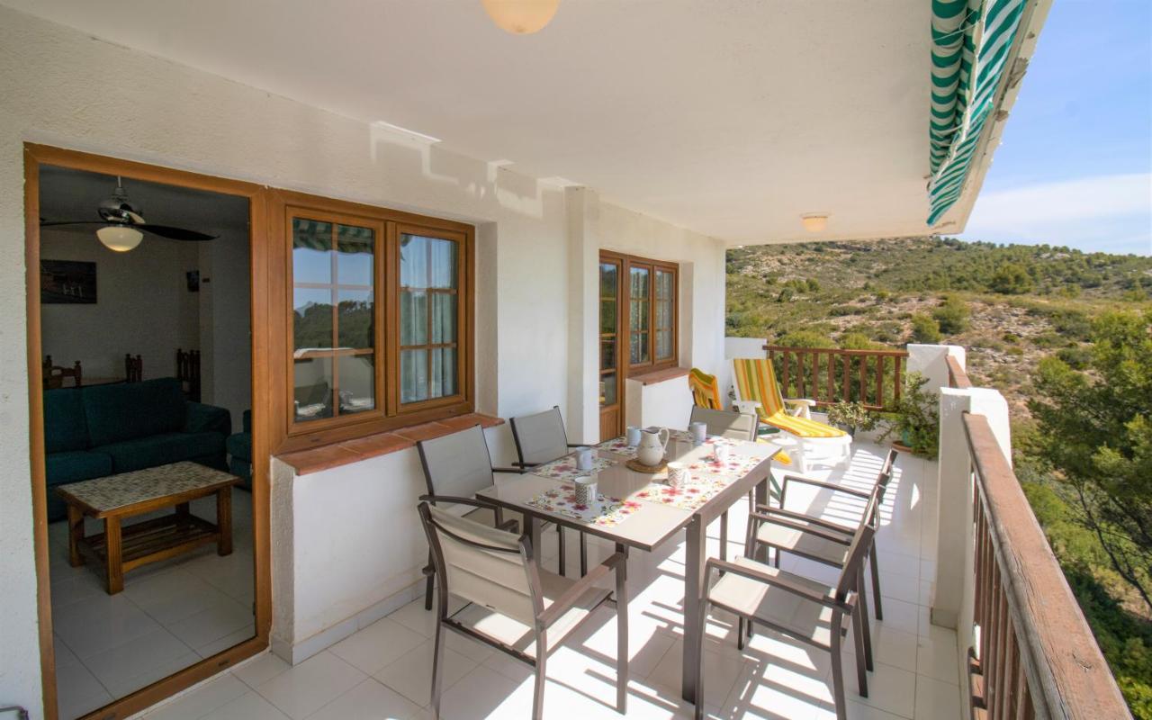 TERRAZA CON VISTAS ESPECTACULARES Las Haciendas ALBERT VILLAS Alcoceber Exterior foto